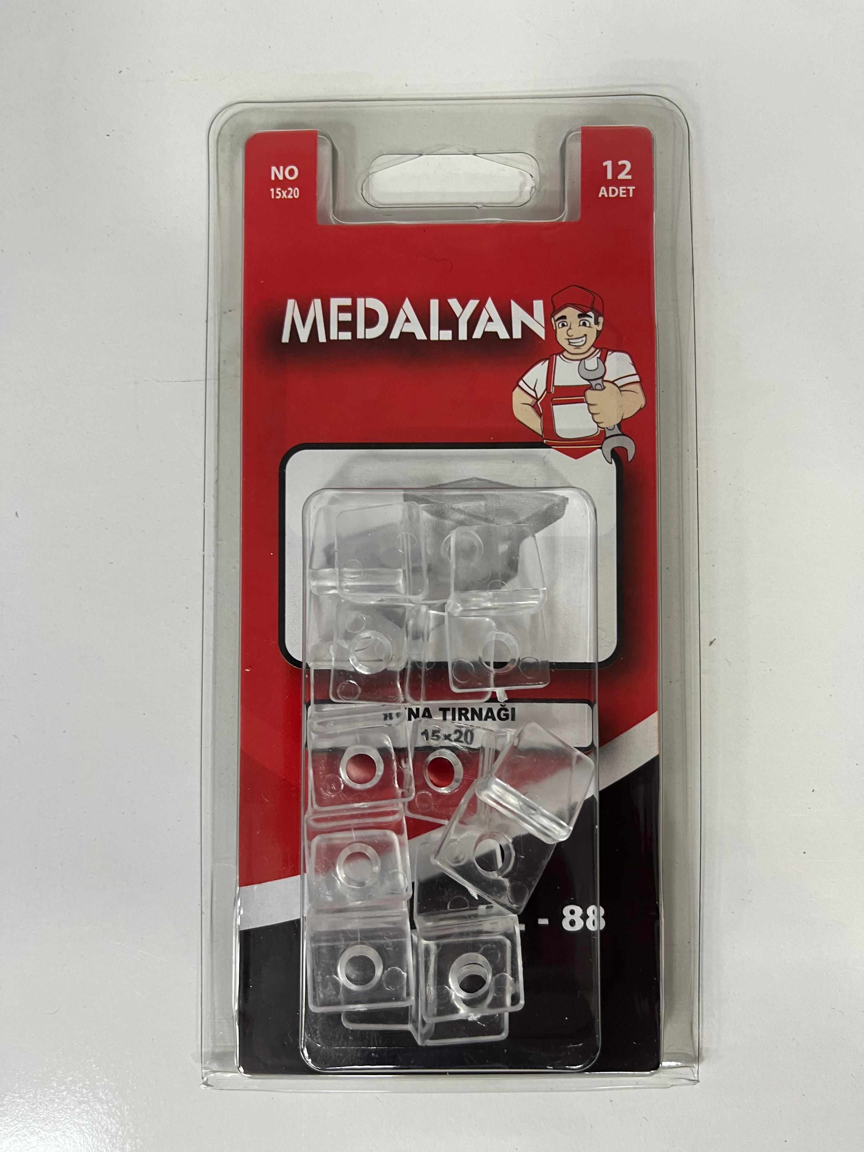 DL-88 AYNA TIRNAĞI 15X20 (MEDALYAN SET) PK:24